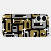 Retro Mid Century Modern Abstract Case-Mate iPhone Case (Achterkant (horizontaal))