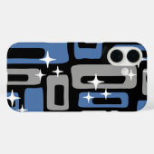 Retro Mid Century Modern Abstract Case-Mate iPhone Case (Achterkant (horizontaal))