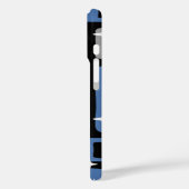 Retro Mid Century Modern Abstract Case-Mate iPhone Case (Achterkant / Links)