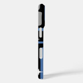 Retro Mid Century Modern Abstract Case-Mate iPhone Case (Achterkant / Rechts)