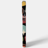 Retro Mid Century Modern Abstract Case-Mate iPhone Case (Achterkant / Links)