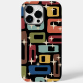 Retro Mid Century Modern Abstract Case-Mate iPhone Case (Achterkant)