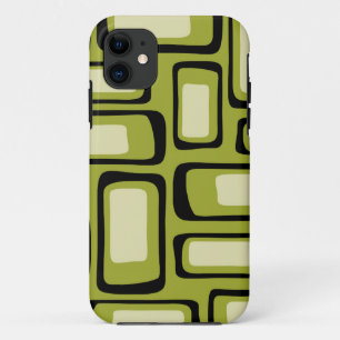 Retro Mid Century Modern Abstract Case-Mate iPhone Case