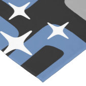 Retro Mid Century Modern Abstract Korte Tafelloper (Hoek)