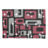 Retro Mid Century Modern Abstract Kussensloop (Voorkant-Links)