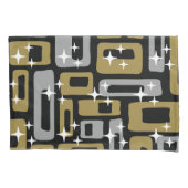 Retro Mid Century Modern Abstract Kussensloop (Voorkant-Links)
