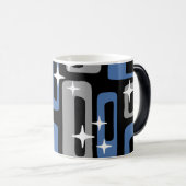 Retro Mid Century Modern Abstract Magische Mok (Voorkant rechts)