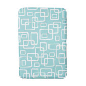 Retro Mid Century Modern Abstract patroon Badmat (Voorkant Verticaal)