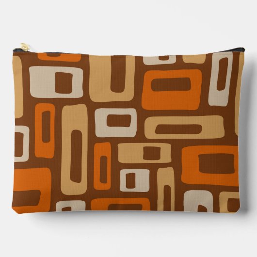 Retro Mid Century Modern Abstract patroon Etui (Voorkant)