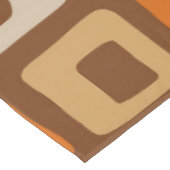 Retro Mid Century Modern Abstract patroon Tafelkleed (Gekanteld)