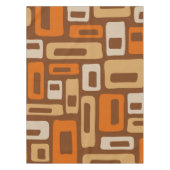 Retro Mid Century Modern Abstract patroon Tafelkleed (Voorkant)