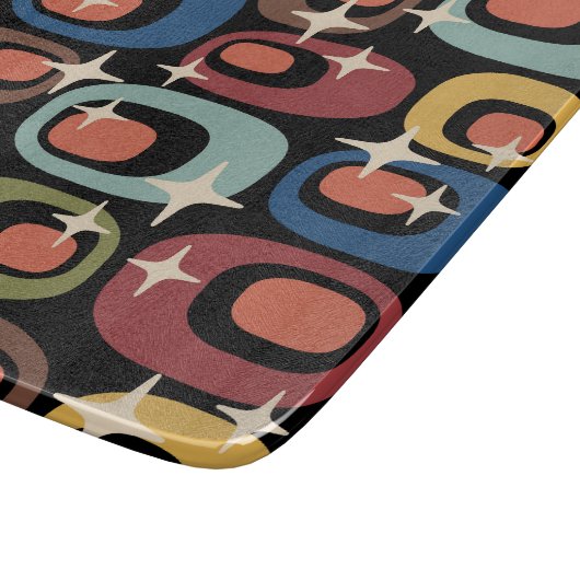 Retro Mid Century Modern Abstract Snijplank (Hoek)