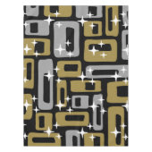 Retro Mid Century Modern Abstract Tafelkleed (Voorkant)
