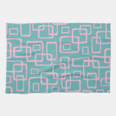 Retro Mid Century Modern Abstract Theedoek (Horizontaal)