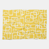 Retro Mid Century Modern Abstract Theedoek (Horizontaal)