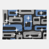 Retro Mid Century Modern Abstract Theedoek (Horizontaal)