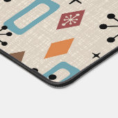 Retro Mid Century Modern Atomic Abstract Pattern Bureaumat (Hoek)