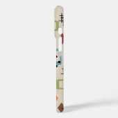 Retro Mid Century Modern Atomic Abstract Pattern Case-Mate iPhone Case (Achterkant / Links)