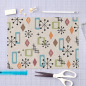 Retro Mid Century Modern Atomic Abstract Pattern Tissuepapier (Craft)