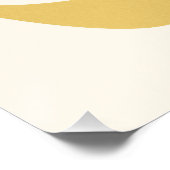 Retro Mid Century Modern Atomic Age Abstract Perfect Poster (Hoek)