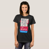 Retro Mid Century Modern Bowling T-shirt (Voorkant volledig)