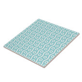 Retro Mid Century Modern Bubble Patroon Tegeltje (Zijkant)