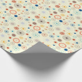 Retro Mid Century Modern Cadeaupapier (Hoek)