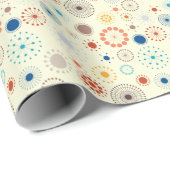 Retro Mid Century Modern Cadeaupapier (Rol Hoek)