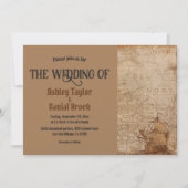  Retro Mid Century Modern Classic Wedding Kaart (Voorkant)