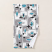 Retro Mid Century Modern Cosmic Abstract Pattern Bad Handdoek (Handdoek)