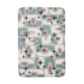 Retro Mid Century Modern Cosmic Abstract Pattern Badmat (Voorkant Verticaal)