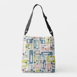 Retro Mid Century Modern Crossbody Tas