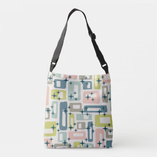 Retro Mid Century Modern Crossbody Tas