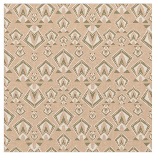 Retro Mid Century Modern Diamond Stof (Close Up)