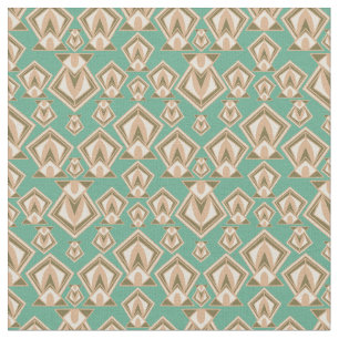 Retro Mid Century Modern Diamond Stof