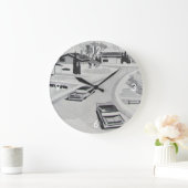 Retro Mid-Century Modern Grote Klok (Huis)