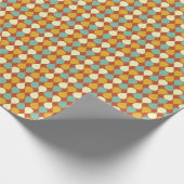 Retro Mid Century Modern inpakpapier – kleurrijk (Hoek)