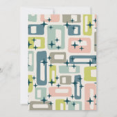 Retro Mid Century Modern Kaart (Voorkant)