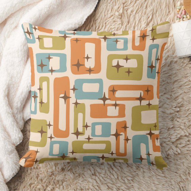 Retro Mid Century Modern Kussen (Deken)