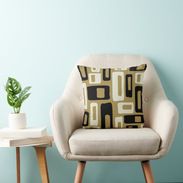 Retro Mid Century Modern Kussen (Stoel)