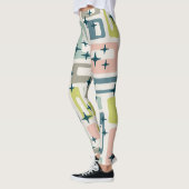 Retro Mid Century Modern Leggings (Links)