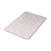 Retro Mid Century Modern Ogee-patroon Badmat (Gekanteld)