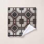 Retro Mid Century Modern ontmoet Art Deco Handdoek (Wasdoekje)