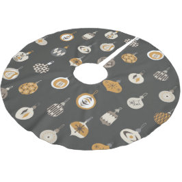 Retro Mid Century Modern Ornament Kerst Kerstboom Rok