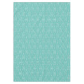 Retro Mid Century Modern Ornament Patroon Tafelkleed (Voorkant)