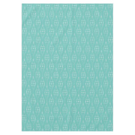 Retro Mid Century Modern Ornament Patroon Tafelkleed