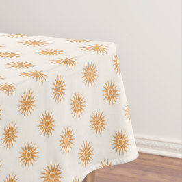 Retro Mid-Century Modern patroon Tafelkleed