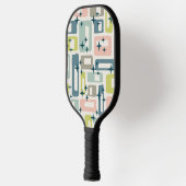 Retro Mid Century Modern Pickleball Paddle (Links)