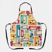 Retro Mid Century Modern Schort (Voorkant)