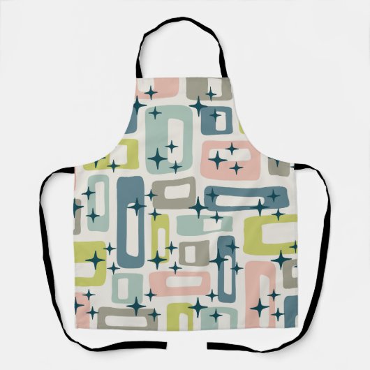 Retro Mid Century Modern Schort (Voorkant)